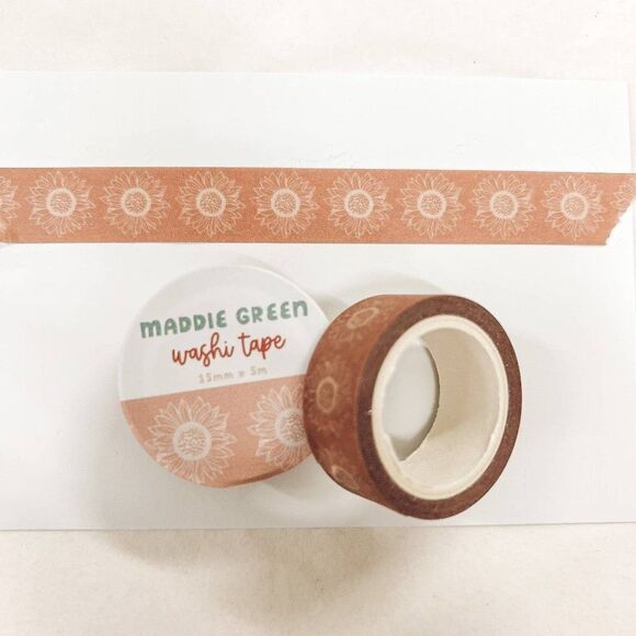 Sunflower Signature Washi Tape - Picture 1 of 1